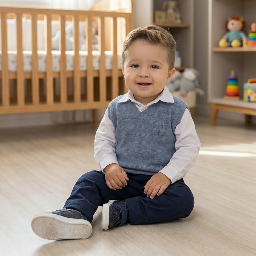 Conjunto Masculino Infantil Aconchego Colete