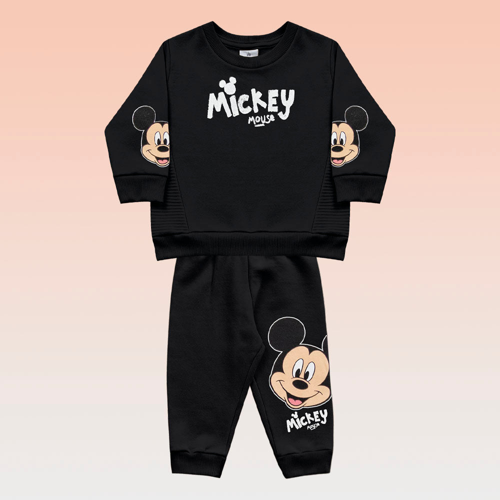 Conjunto Masculino Bebê Blusão e Calça em Moletom Disney – Conforto e Qualidade Exclusiva