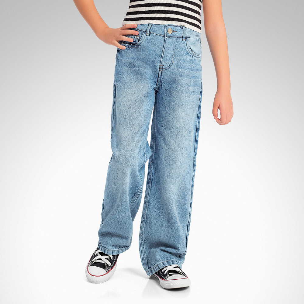 Calça Feminina infantil Wide Leg