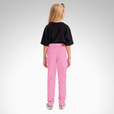 Calca Feminino Infantil Sarja Jeans
