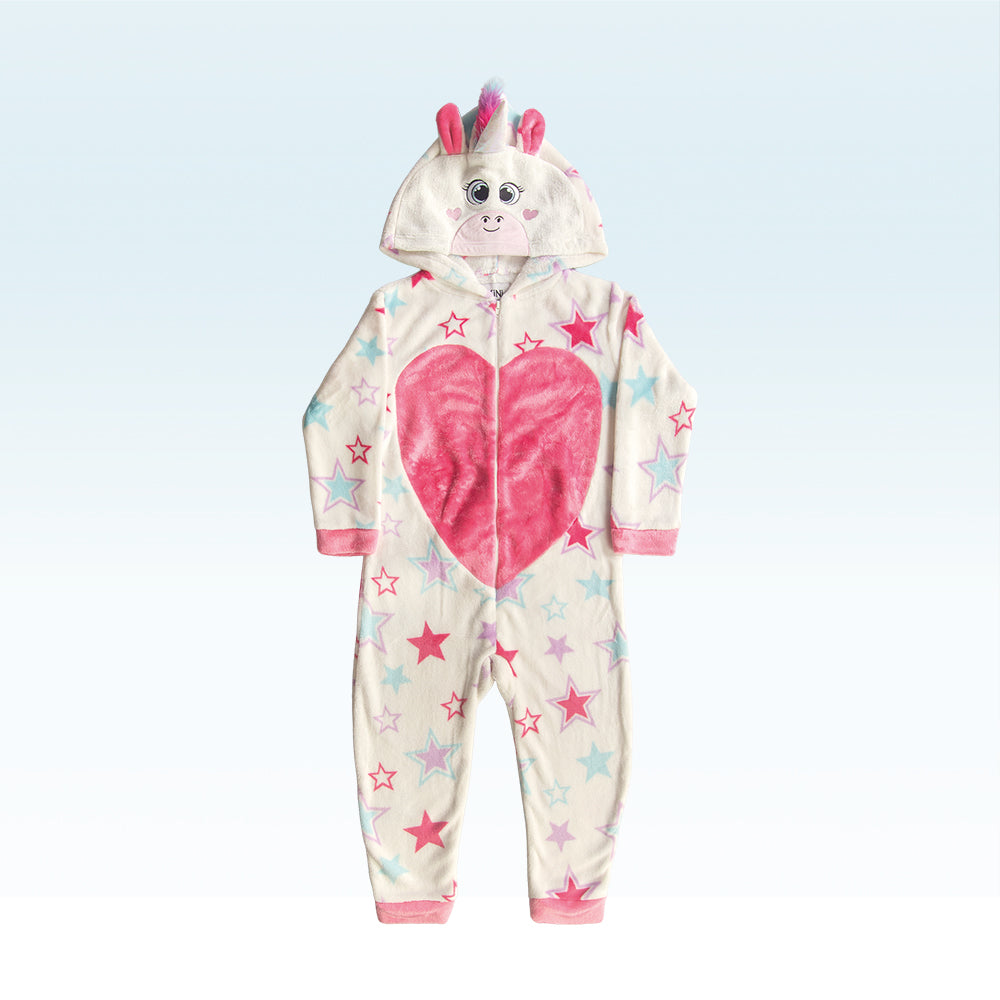 Kigurumi Feminino Infantil Unicórnio – Diversão e Conforto em 100% Poliéster