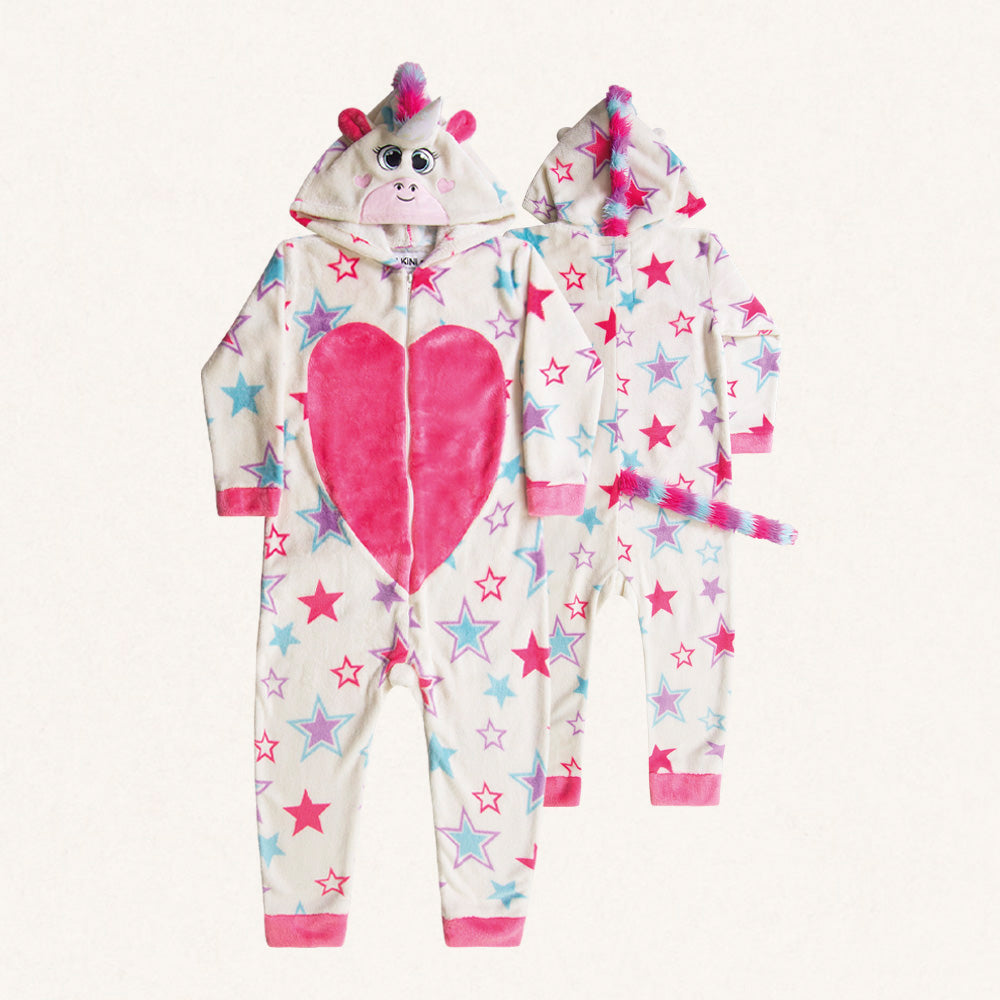 Kigurumi Feminino Infantil Unicórnio – Diversão e Conforto em 100% Poliéster