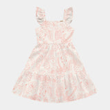 Vestido Feminino Infantil Tropical