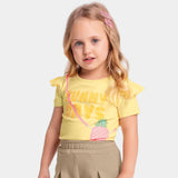Conjunto Feminino Infantil Shorts Sunny Days