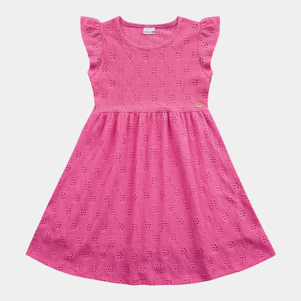 Vestido Feminino Infantil Malha Respiravel