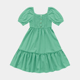 Vestido Feminino Infantil Midi