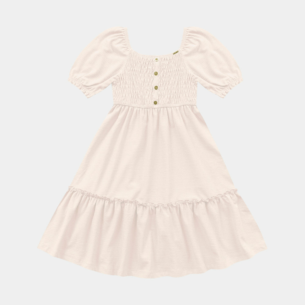 Vestido Feminino Juvenil Midi