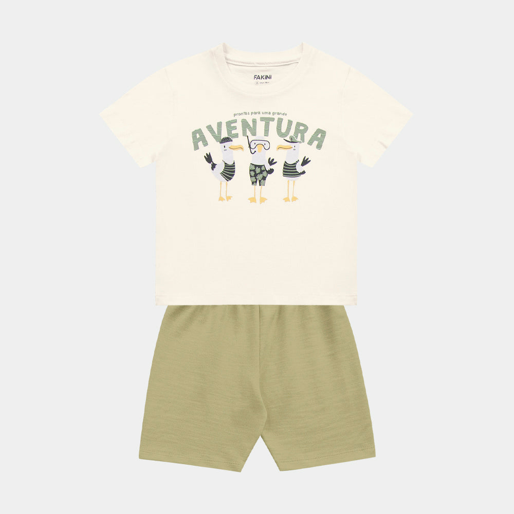 Conjunto Masculino Infantil Aventura