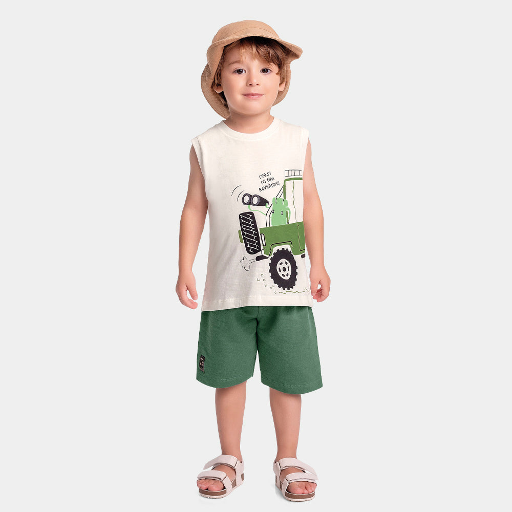 Conjunto Masculino Infantil Ready To Find Adventure