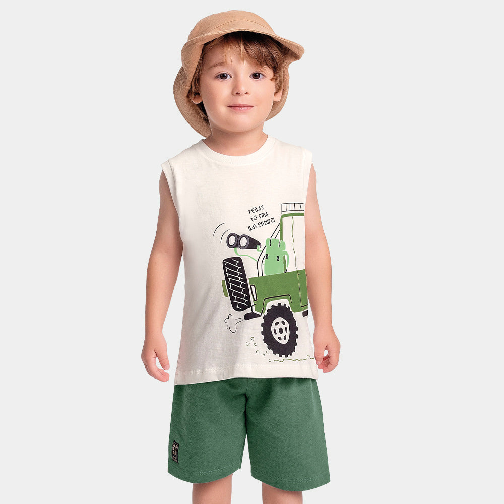 Conjunto Masculino Infantil Ready To Find Adventure