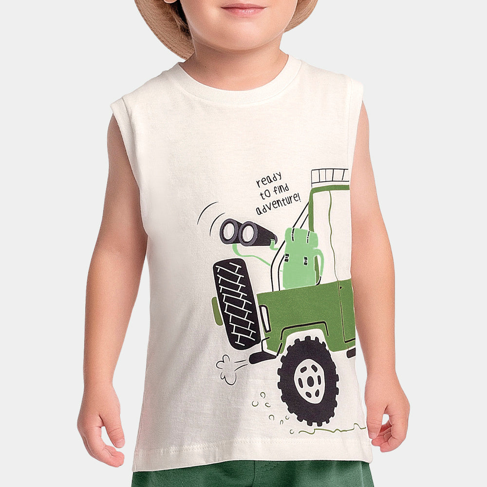 Conjunto Masculino Infantil Ready To Find Adventure