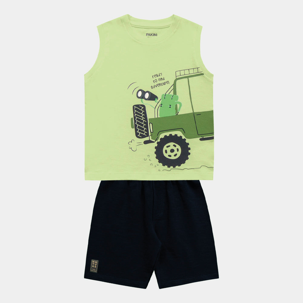 Conjunto Masculino Infantil Ready To Find Adventure