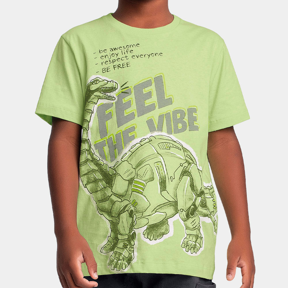 Conjunto Masculino Infantil em Malha Be Awesome