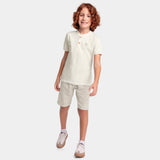 Conjunto Masculino Infantil Seja Feliz Pequeno Momentos