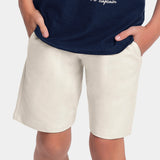 Conjunto Masculino Infantil Bermuda Moletinho Barco