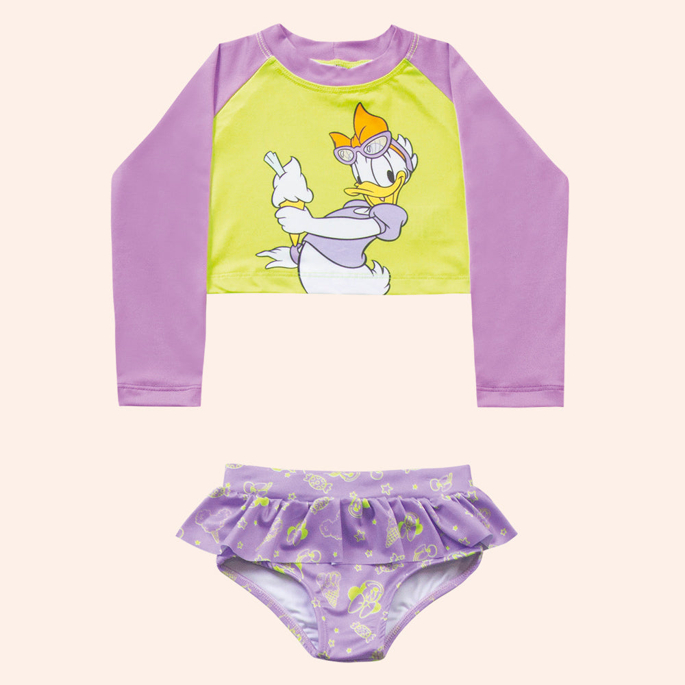 Conjunto Feminino Infantil Moda Praia