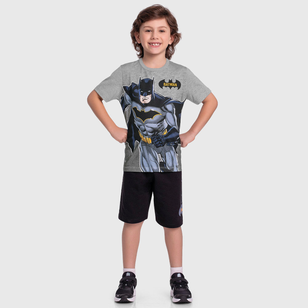 Conjunto Masculina Infantil Batman
