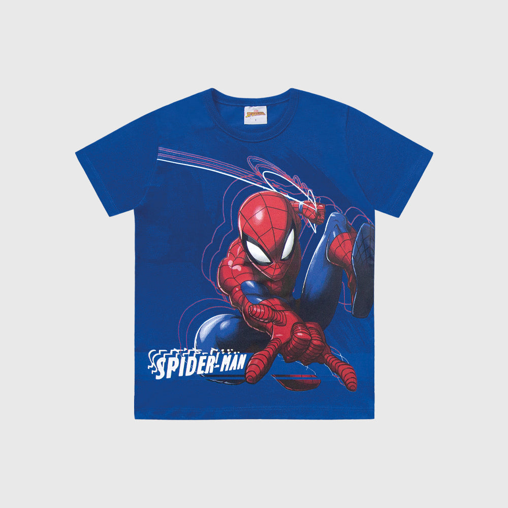 Camiseta Masculina Infantil Spider-Man