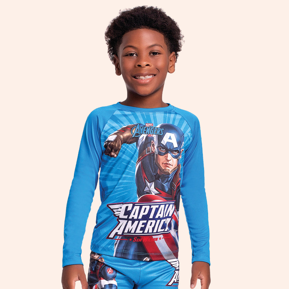 Camiseta Manga Longa Moda Praia Hulk
