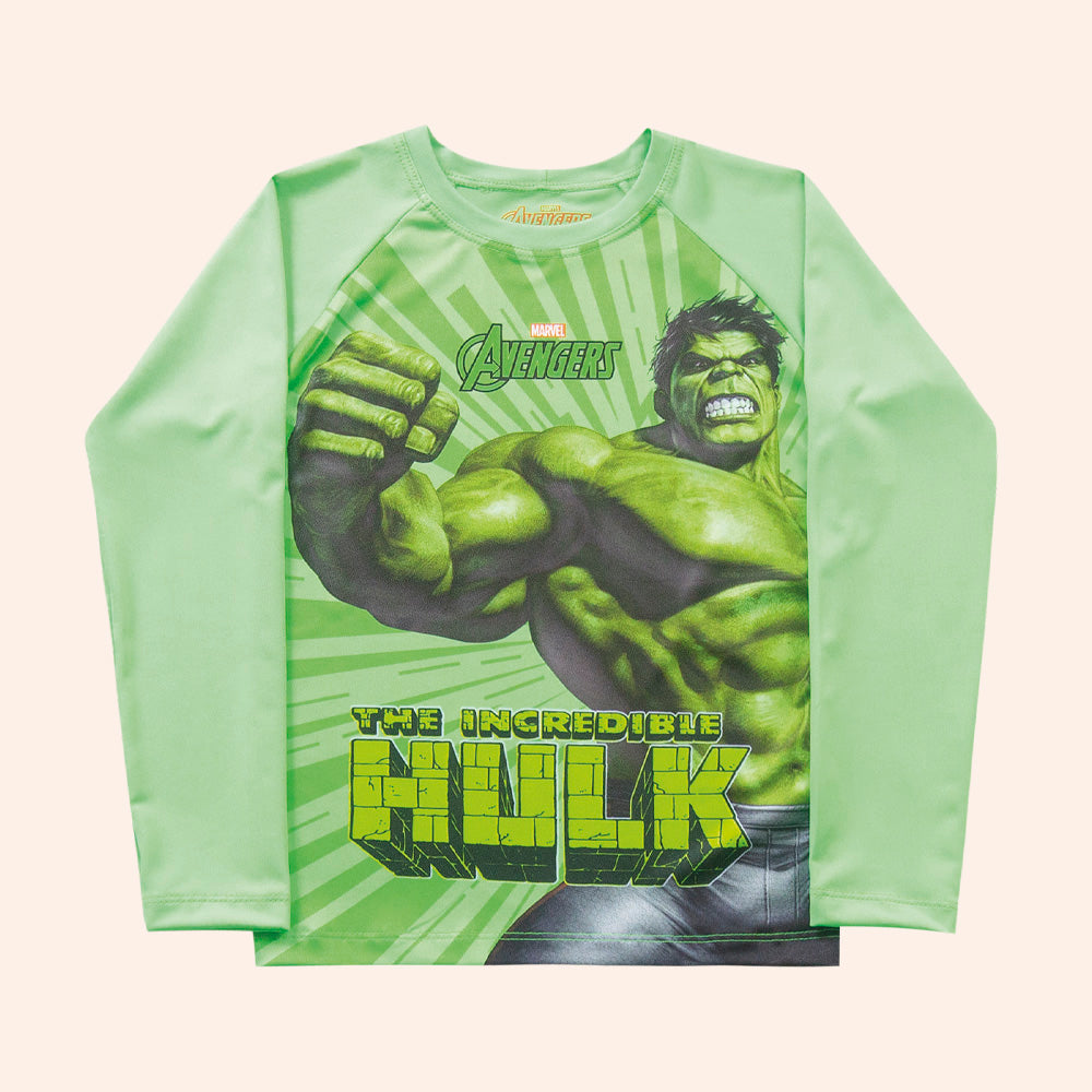 Camiseta Manga Longa Moda Praia Hulk