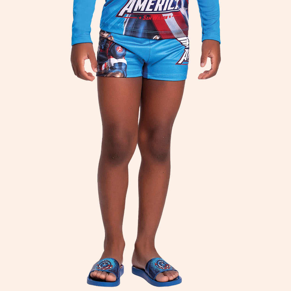Sunga Boxer em Malha Marvel