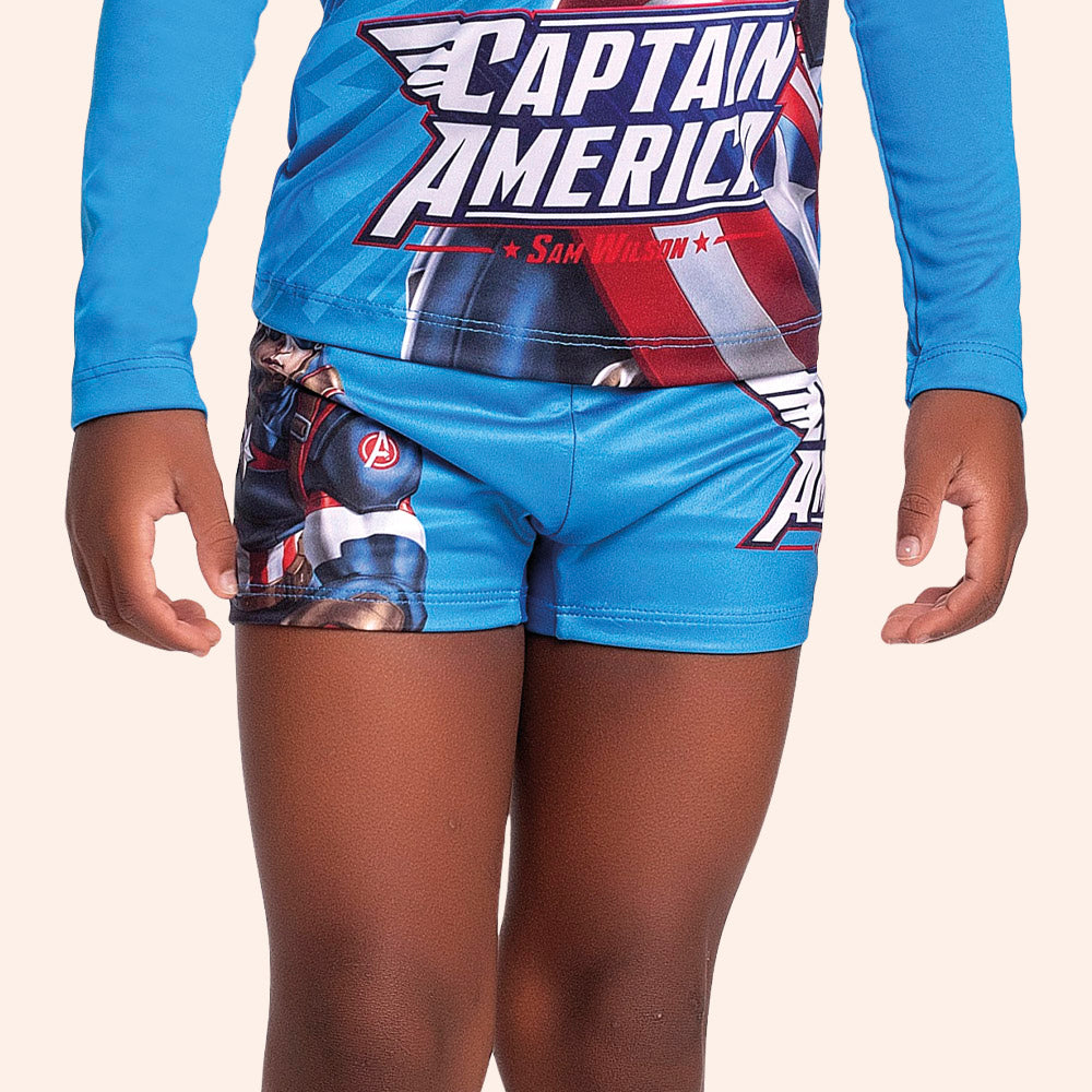 Sunga Boxer em Malha Marvel