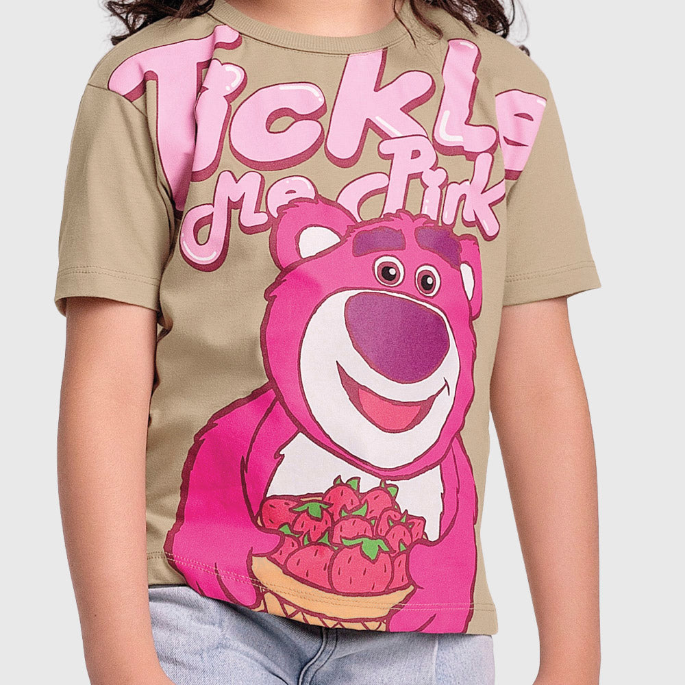 Blusa Feminina Infantil Lotso Pixar