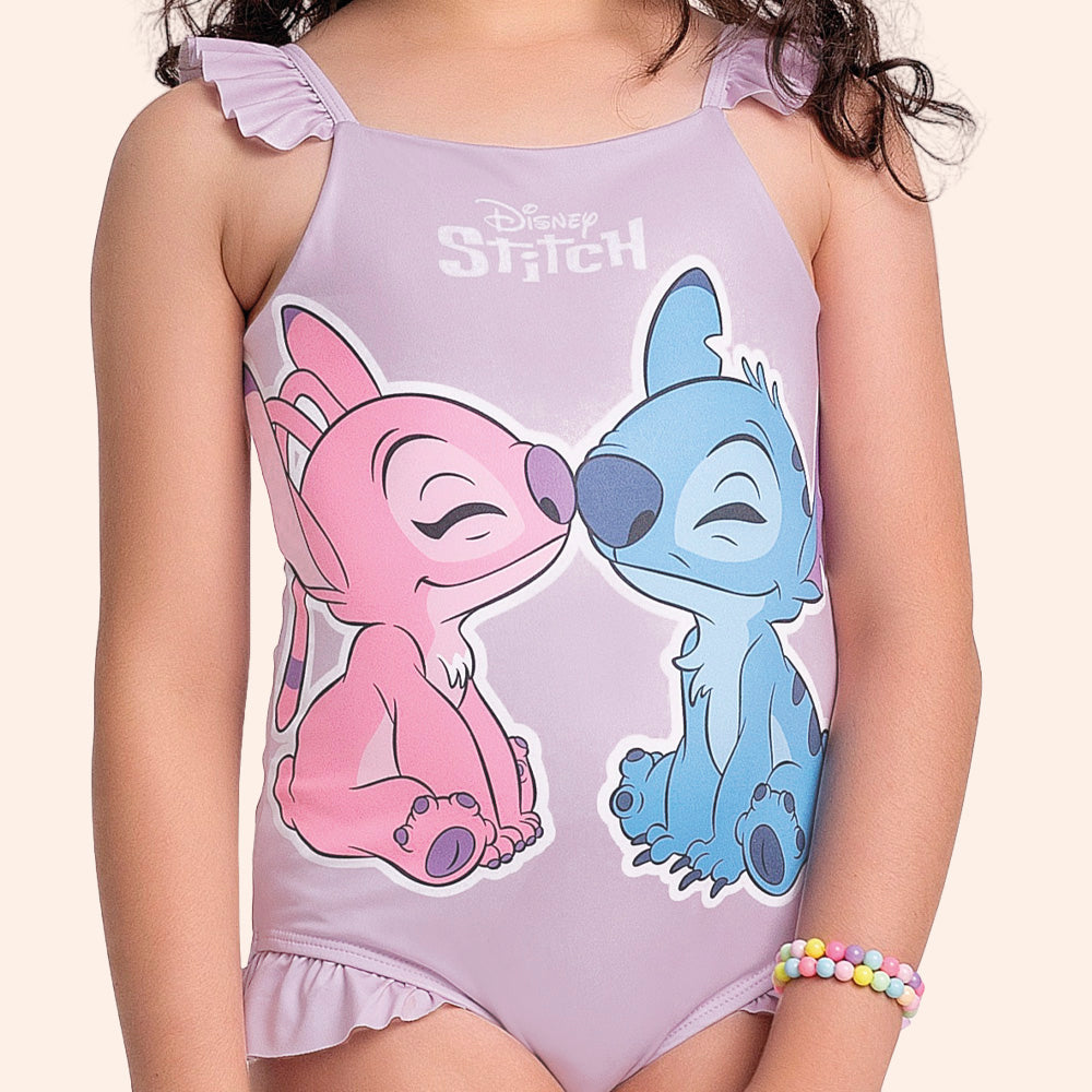 Maio Feminino Infantil Lilo e Stitch