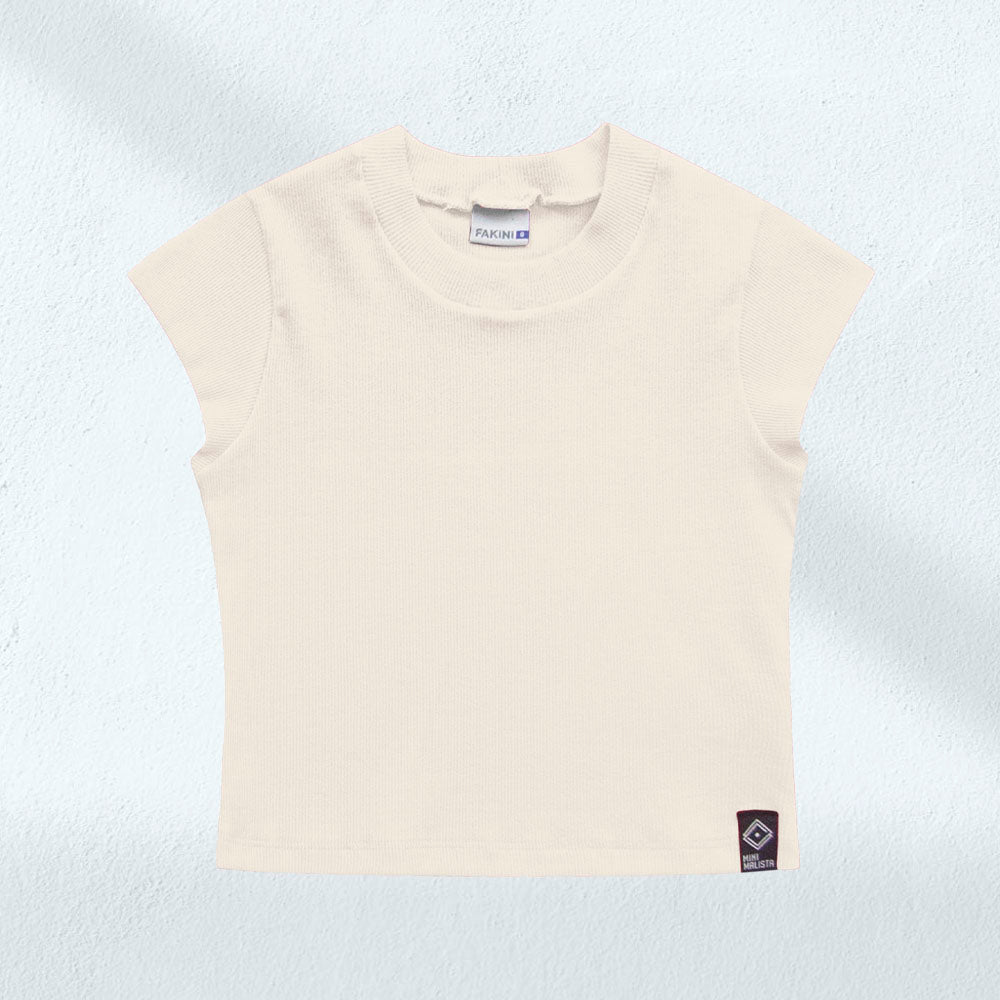 Blusa Feminina Infantil Canelada Mini Malista