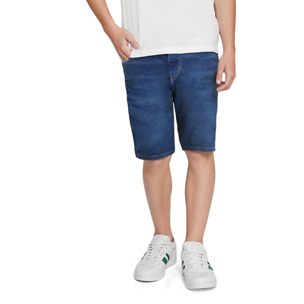 Bermuda Masculina Infantil Basica Jeans Play