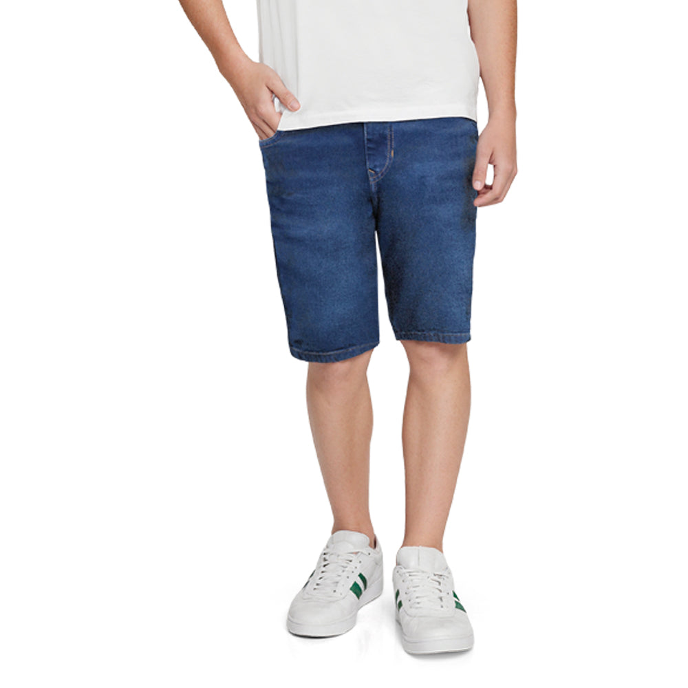 Bermuda Masculina Infantil Basica Jeans Play