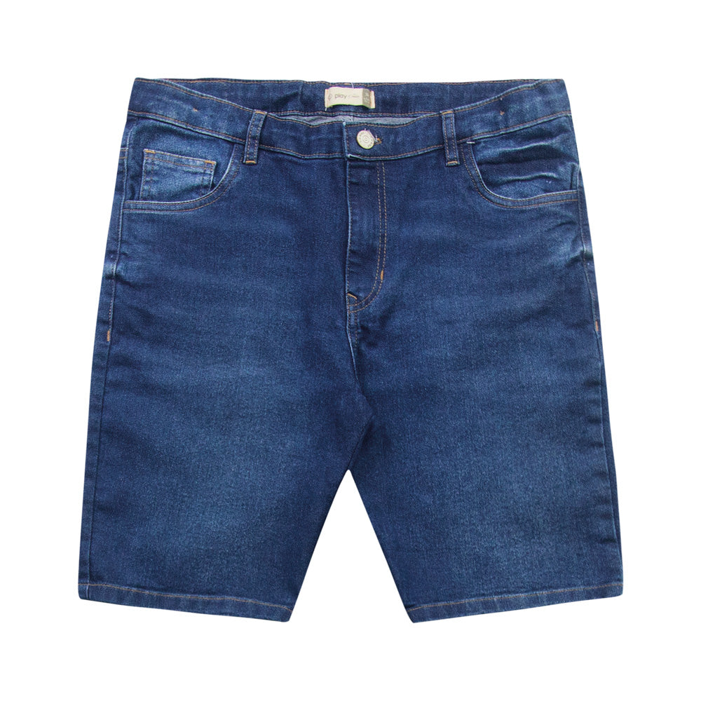 Bermuda Masculina Infantil Basica Jeans Play