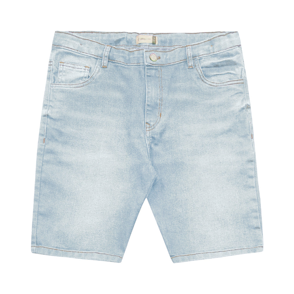 Bermuda Masculina Infantil Jeans Play