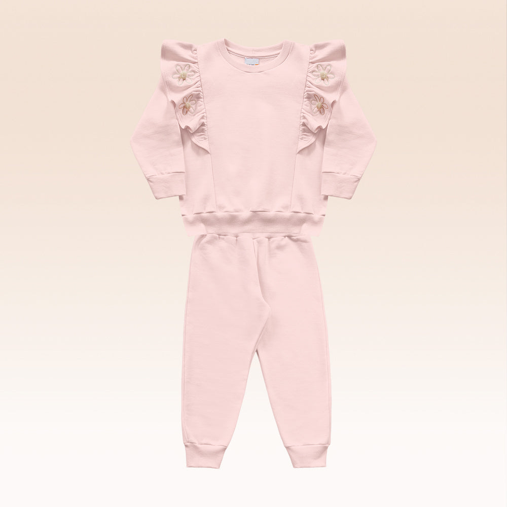 Conjunto Feminino Blusão e Calça em Malha 100% Algodão – Conforto, Qualidade e Estilo Exclusivo