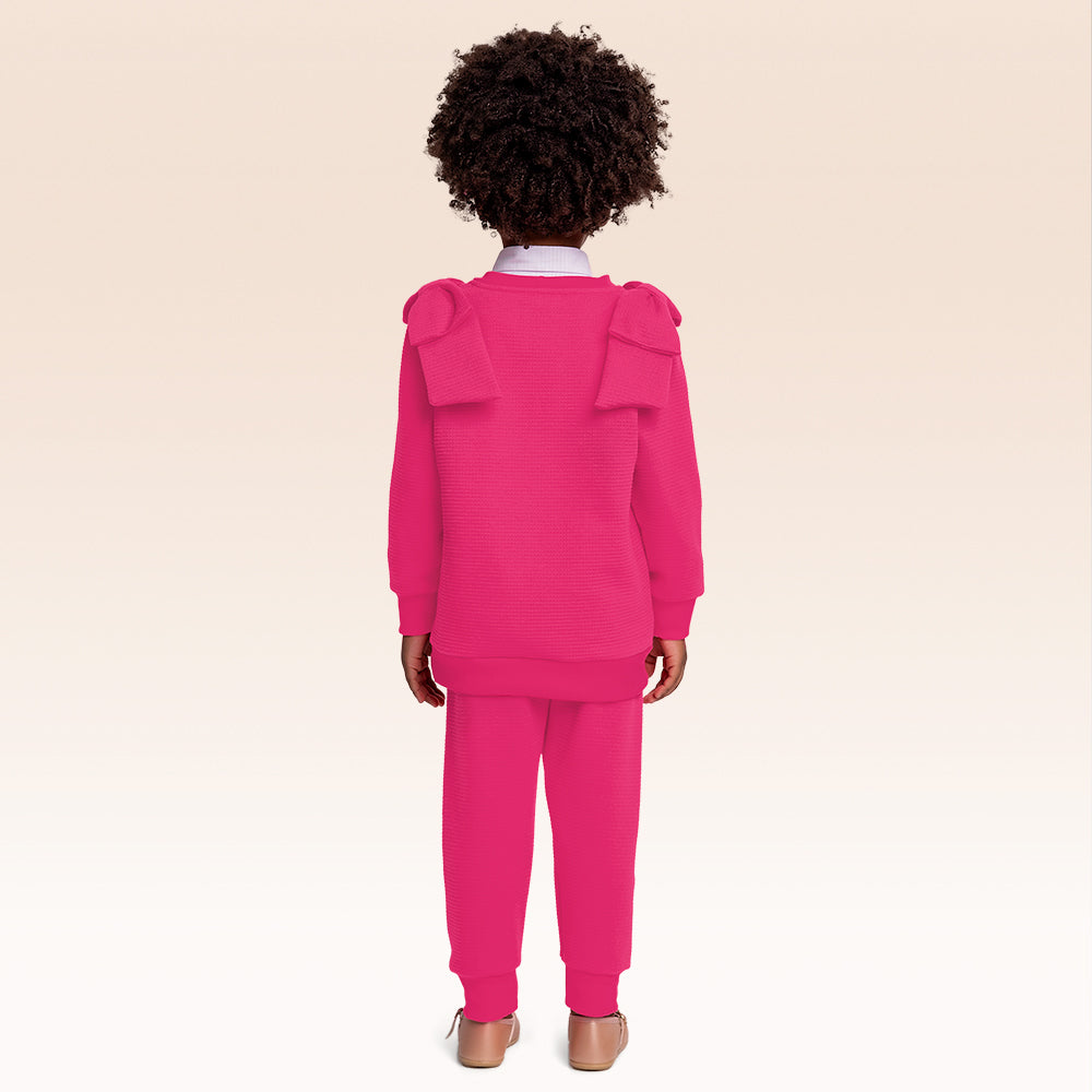 Conjunto Feminino Blusão e Calça em Malha 50% Algodão 50% Poliéster – Conforto, Qualidade e Estilo Exclusivo