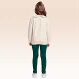 Conjunto Infantil Feminino Blusão em Malha e Legging – Estilo, Conforto e Diversão
