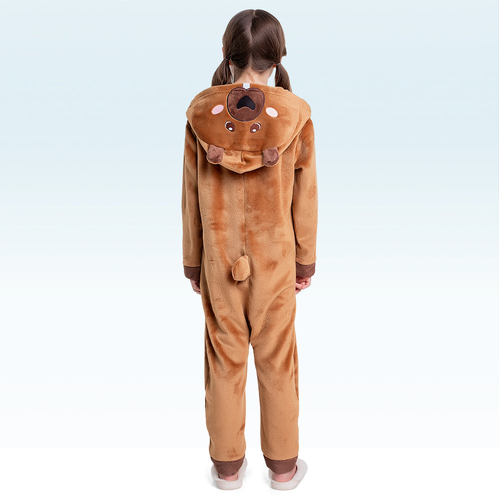 Kigurumi Unissex Infantil Animal – Conforto e Diversão em 100% Poliéster