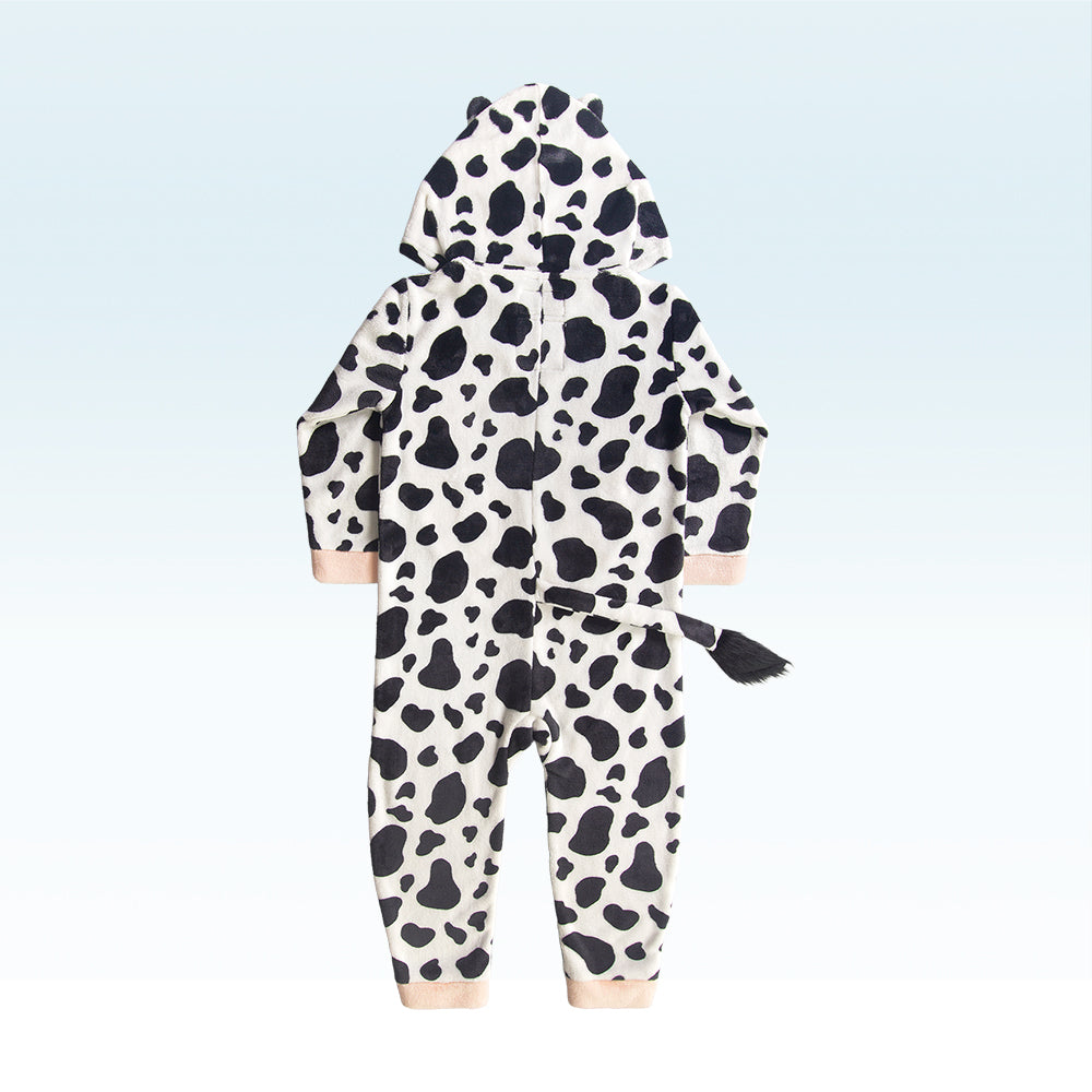 Kigurumi Feminino Infantil Vaquinha – Diversão e Conforto em 100% Poliéster