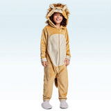 Kigurumi Masculino Infantil Leão – Conforto e Diversão em 100% Poliéster