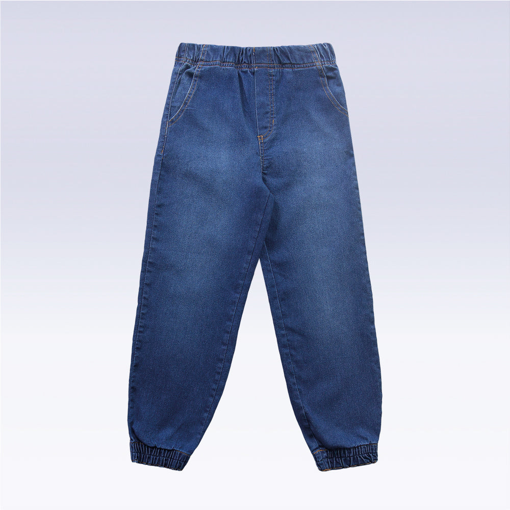 Calça Jeans Infantil Masculina – Conforto e Estilo em Algodão, Poliéster e Elastano