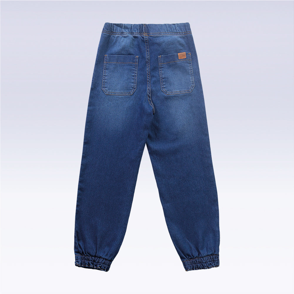 Calça Jeans Infantil Masculina – Conforto e Estilo em Algodão, Poliéster e Elastano