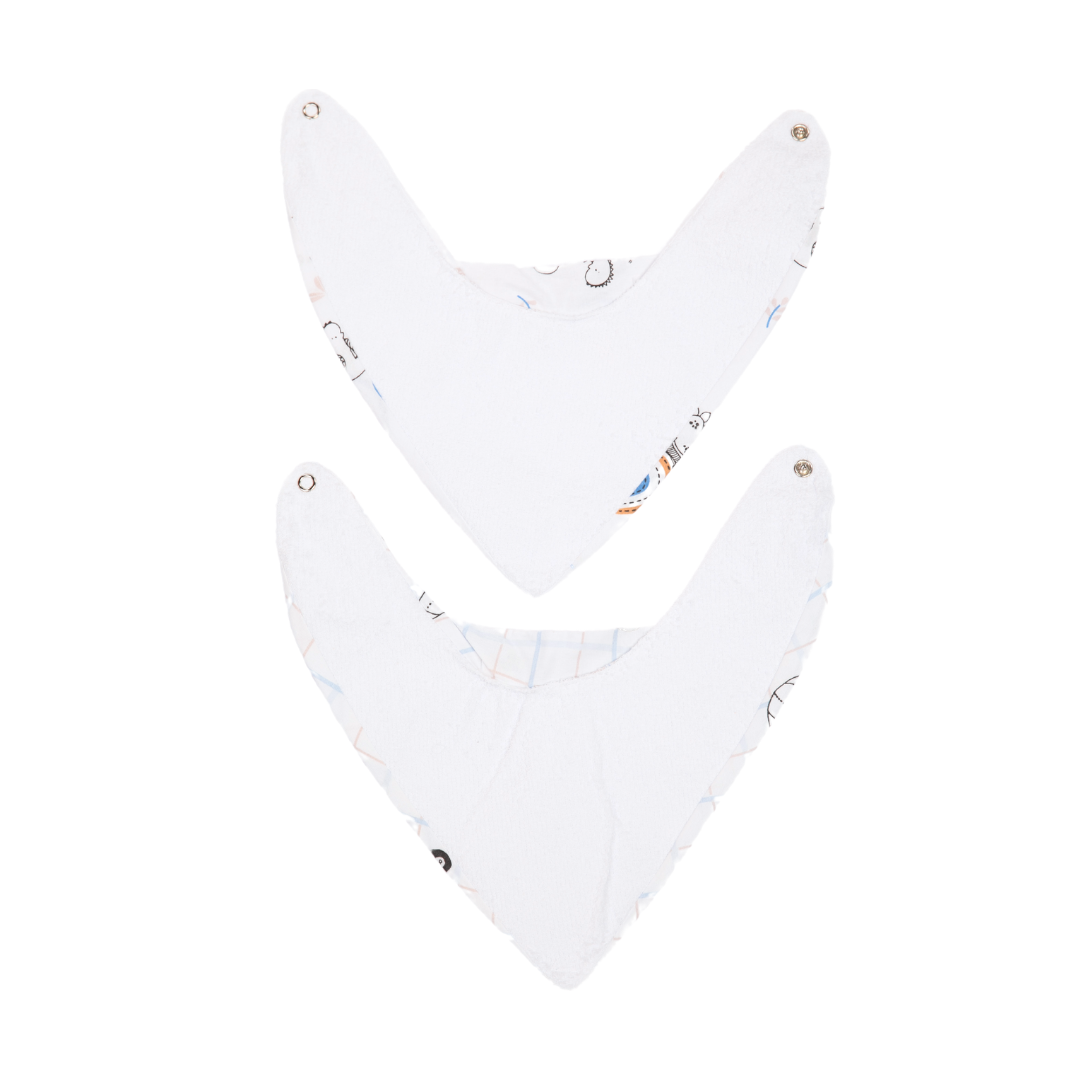 Kit Babador Bandana Papi Baby 150 Fios – 2 Unidades Tamanho Único Dino Esporte