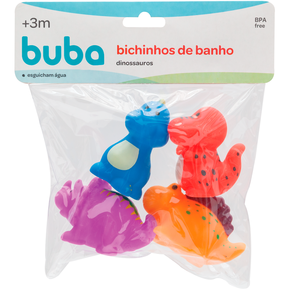 Bichinhos para Banho Dino: Aventura Jurássica na Hora do Banho
