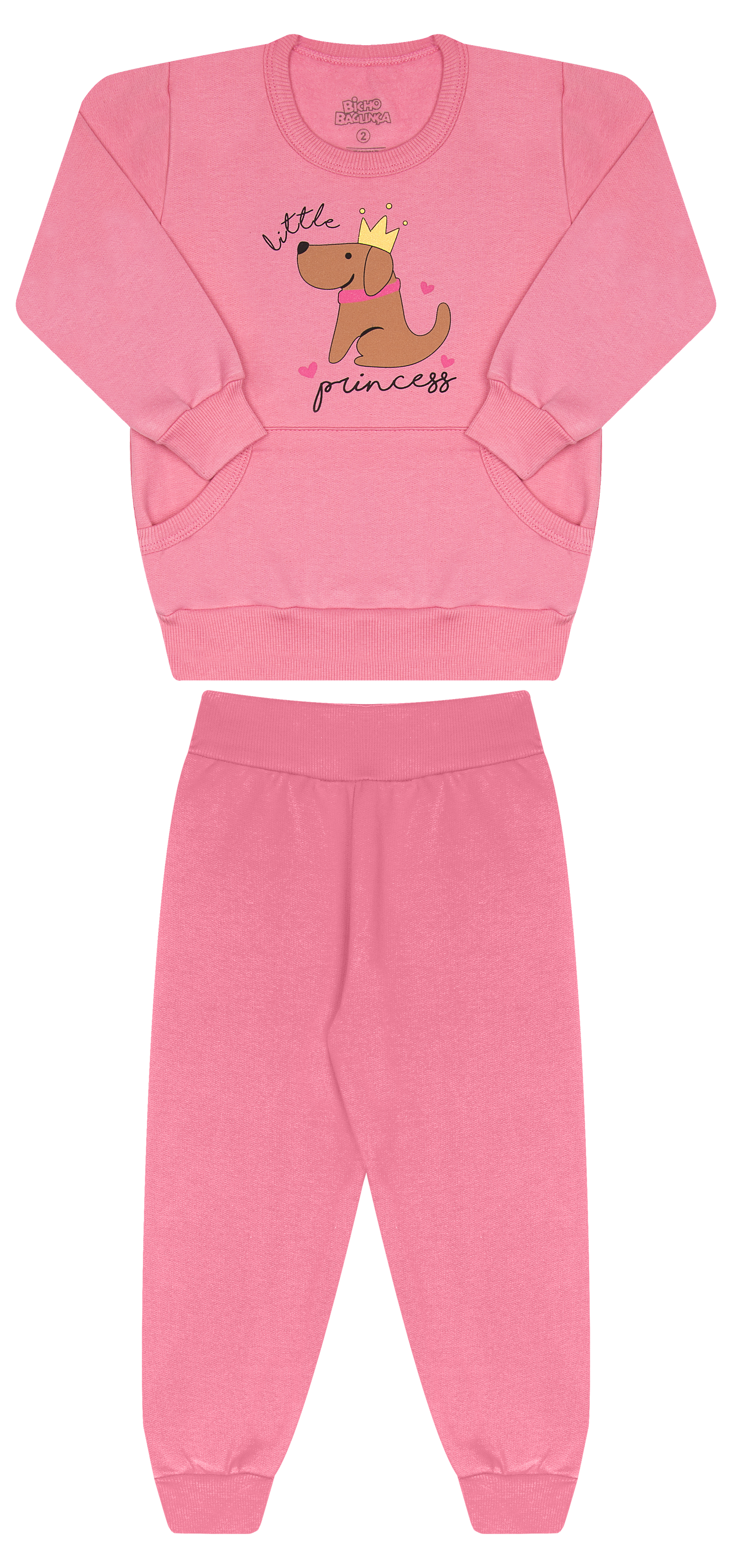 Conjunto de Moletom com Detalhe em Gorgurão – Estilo Moderno e Conforto no Dia a Dia