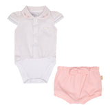 Conjunto Feminino Bebê Body Gola Babado Paraiso – Encanto e Delicadeza Exclusiva