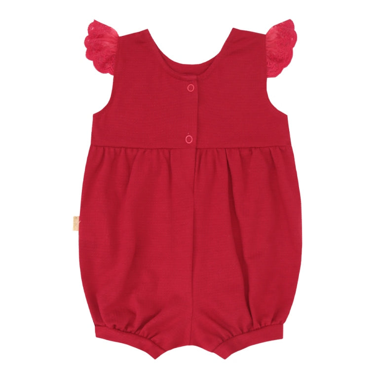 Macacão Feminino Bebê Jardim de Flores & Brilho Paraiso – Encanto e Conforto Exclusivo