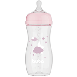 Mamadeira Easy Flow Buba Rosa: Conforto e Praticidade para o seu Bebê 330ML