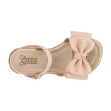 Sandália Feminina Infantil Laço Duplo Suami Mini