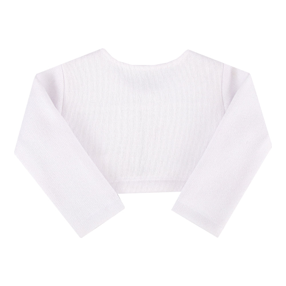 Bolero infantil menina em tricô Paraíso