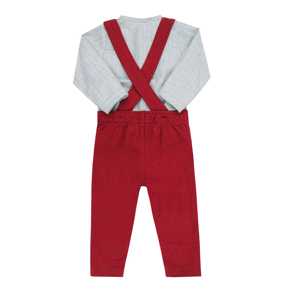 Conjunto Masculino Bebê Camisa e Calça Paraiso